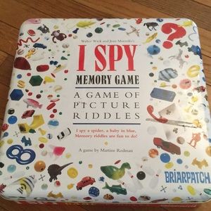 🪁I Spy memory game board game